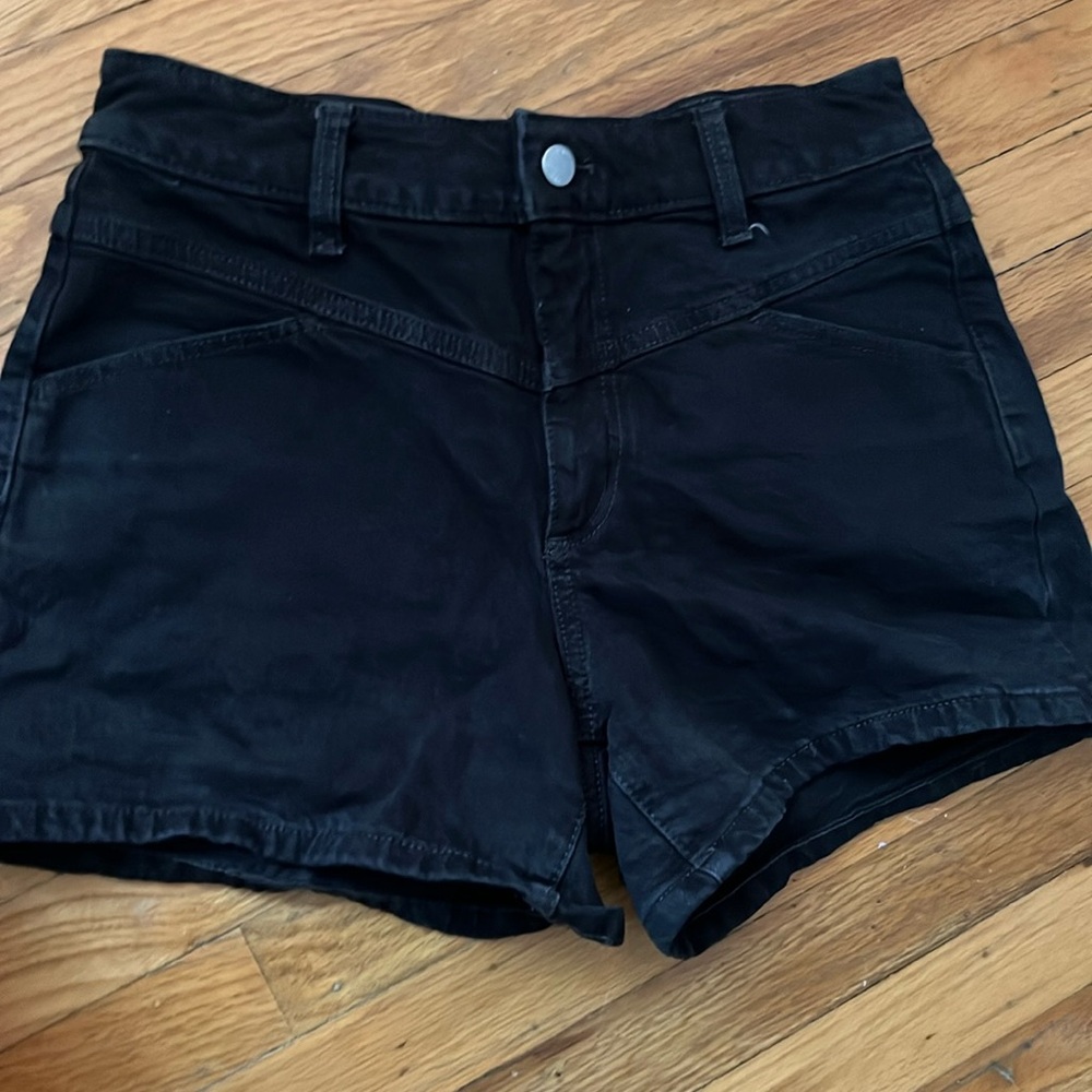 Cute black jean shorts! Universal Thread